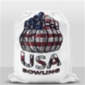 USA Bowling  Drawstring Bag (Small) View2