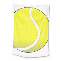 Tennis Ball Ball Sport Fitness Small Tapestry by Nexatart