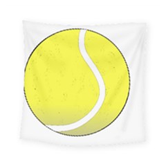 Tennis Ball Ball Sport Fitness Square Tapestry (small) by Nexatart