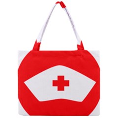 Tabla Laboral Sign Red White Mini Tote Bag by Mariart