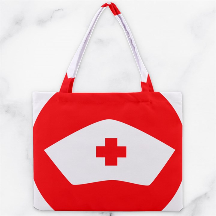 Tabla Laboral Sign Red White Mini Tote Bag