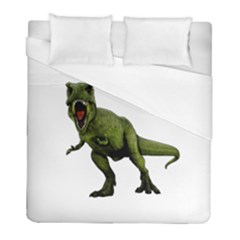 Dinosaurs T-rex Duvet Cover (full/ Double Size) by Valentinaart