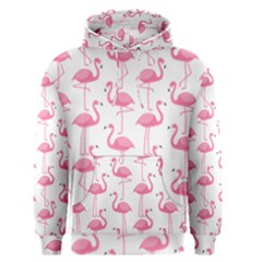 Pink Flamingos Pattern Men s Pullover Hoodie by Nexatart