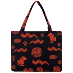 Aztecs Pattern Mini Tote Bag by ValentinaDesign