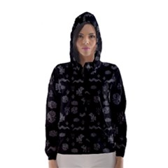 Aztecs Pattern Hooded Wind Breaker (women) by ValentinaDesign