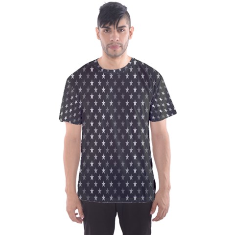 Rabstol Net Black White Space Light Men s Sport Mesh Tee by Mariart