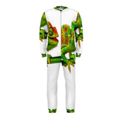 Chameleons Onepiece Jumpsuit (kids) by Valentinaart