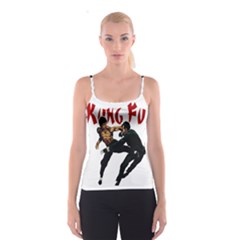 Kung Fu  Spaghetti Strap Top by Valentinaart