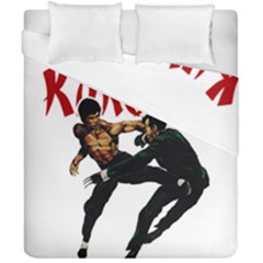 Kung Fu  Duvet Cover Double Side (california King Size) by Valentinaart