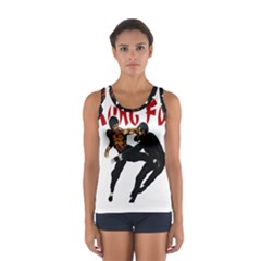 Kung Fu  Women s Sport Tank Top  by Valentinaart