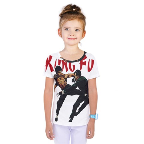 Kung Fu  Kids  One Piece Tee by Valentinaart