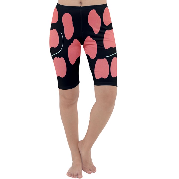 Craft Pink Black Polka Spot Cropped Leggings 