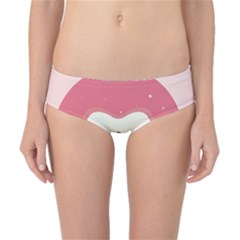 Sad Tooth Pink Classic Bikini Bottoms by Mariart