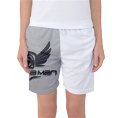 Andy Da Man 3d Grey Women s Basketball Shorts by Acid909