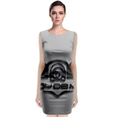 Andy Da Man 3d Grey Classic Sleeveless Midi Dress by Acid909