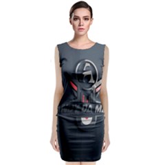 Andy Da Man 3d Dark Sleeveless Velvet Midi Dress by Acid909