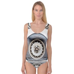 Flat Tire Vehicle Wear Street Princess Tank Leotard  by Nexatart