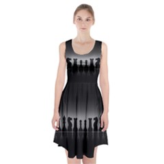 Chess Pieces Racerback Midi Dress by Valentinaart