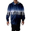 Chess Pieces Hooded Wind Breaker (Kids) View1