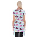 Donut Jelly Bread Sweet Short Sleeve Side Drop Tunic View2