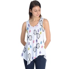 Glasses Bear Cute Doll Animals Sleeveless Tunic by Mariart