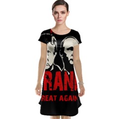 Make Tyranny Great Again Cap Sleeve Nightdress by Valentinaart