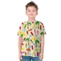 Beach Pattern Kids  Cotton Tee View1