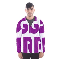 Migraine Warrior With Ribbon Hooded Wind Breaker (men) by MigraineursHideout