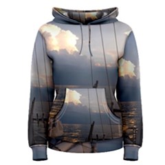 Sailing Into The Storm Women s Pullover Hoodie by oddzodd