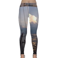 Sailing Into The Storm Classic Yoga Leggings by oddzodd