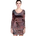 Dissonance Long Sleeve Velvet Bodycon Dress View1