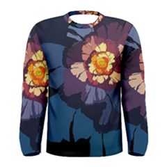 Flower Men s Long Sleeve Tee by oddzodd