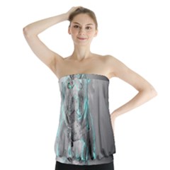 Dog Strapless Top by NSAsStore