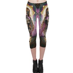  future Vision  - Capri Leggings  by livingbrushlifestyle