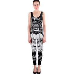 Ornate Buddha Onepiece Catsuit by Valentinaart