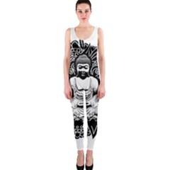 Ornate Buddha Onepiece Catsuit by Valentinaart