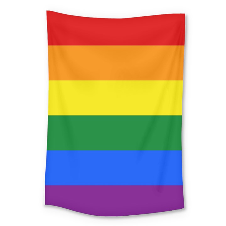 Pride rainbow flag Large Tapestry