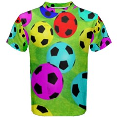 Balls Colors Men s Cotton Tee by BangZart