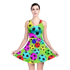 Balls Colors Reversible Skater Dress by BangZart