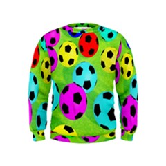 Balls Colors Kids  Sweatshirt by BangZart