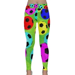 Balls Colors Classic Yoga Leggings by BangZart