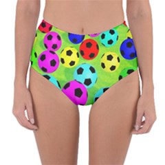 Balls Colors Reversible High-waist Bikini Bottoms by BangZart