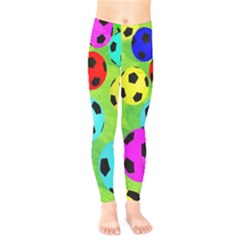 Balls Colors Kids  Legging by BangZart