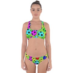 Balls Colors Cross Back Hipster Bikini Set by BangZart