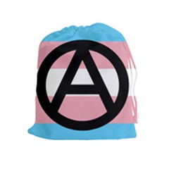 Anarchist Pride Drawstring Pouches (extra Large) by TransPrints