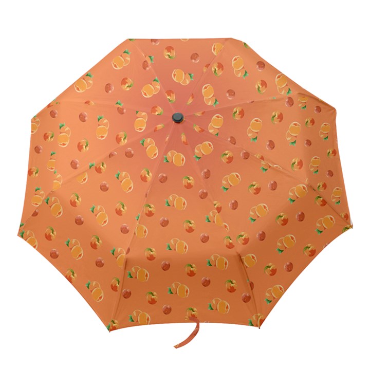 Peach Fruit Pattern Folding Umbrellas