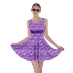 Purple Scales Skater Dress by Brini