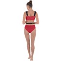 Kellytvgear Red/Black Bandaged Up Bikini Set  View2