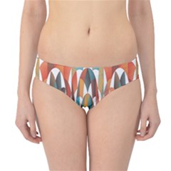 Colorful Geometric Abstract Hipster Bikini Bottoms by linceazul