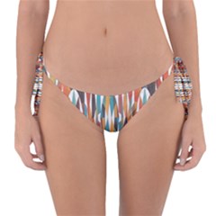 Colorful Geometric Abstract Reversible Bikini Bottom by linceazul